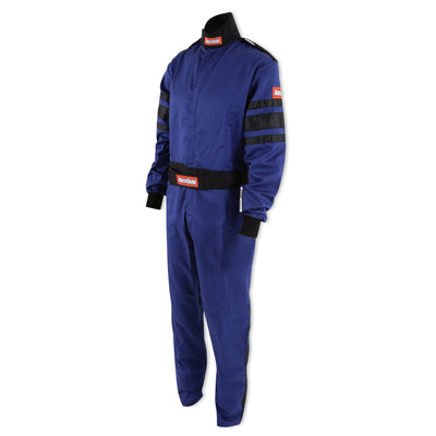 One Piece Multi Layer Fire Suit Blue - Small<br>Universal