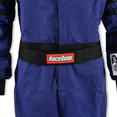 One Piece Multi Layer Fire Suit Blue - Small<br>Universal