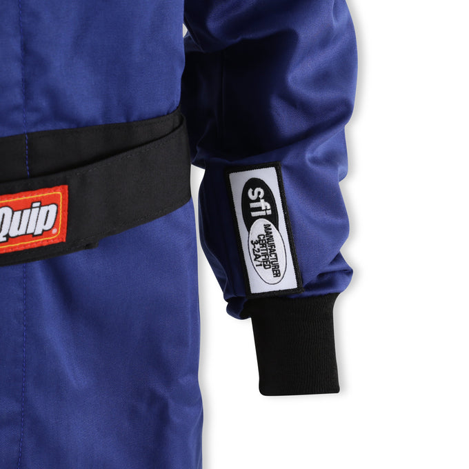 One Piece Multi Layer Fire Suit Blue - XL<br>Universal
