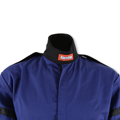One Piece Multi Layer Fire Suit Blue - XL<br>Universal