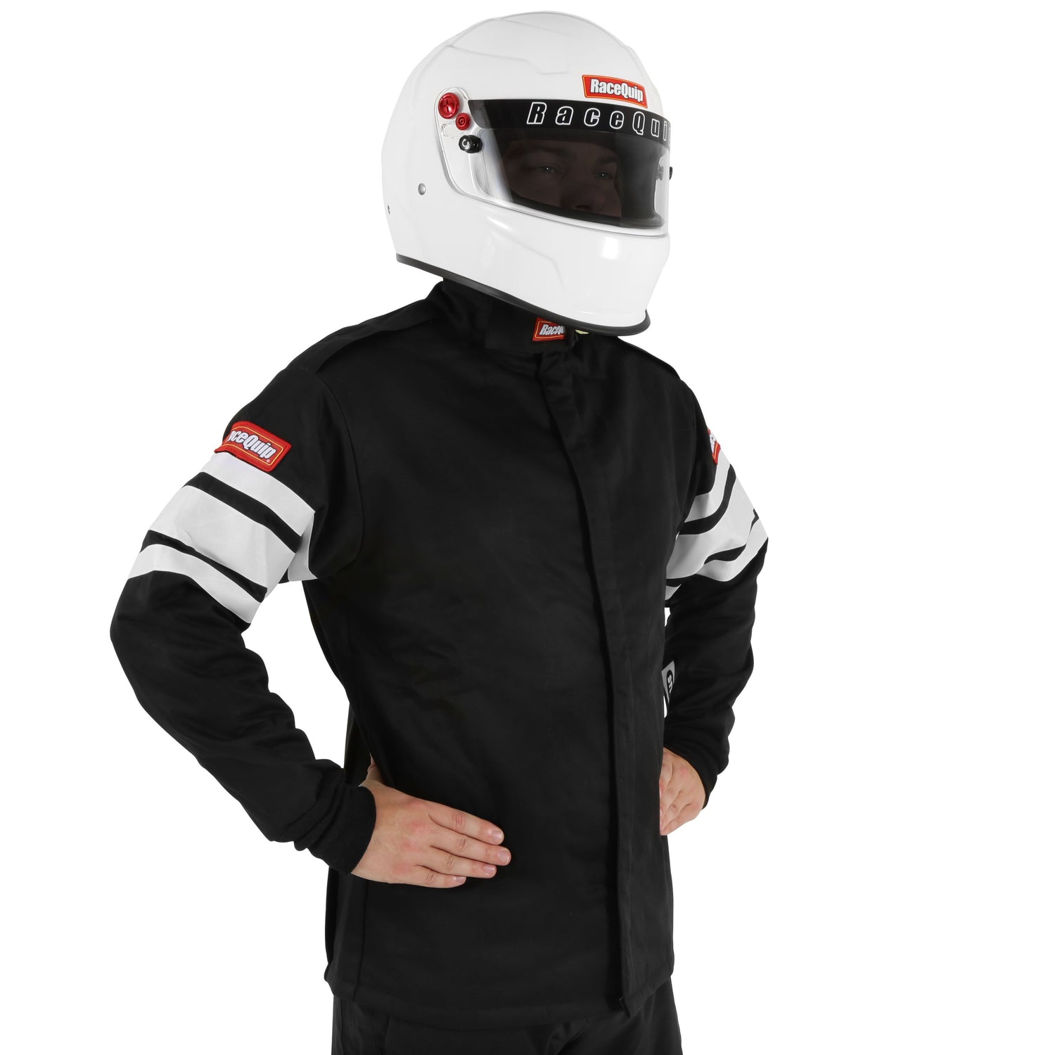 Multi Layer Fire Suit Jacket Black - Medium<br>Universal