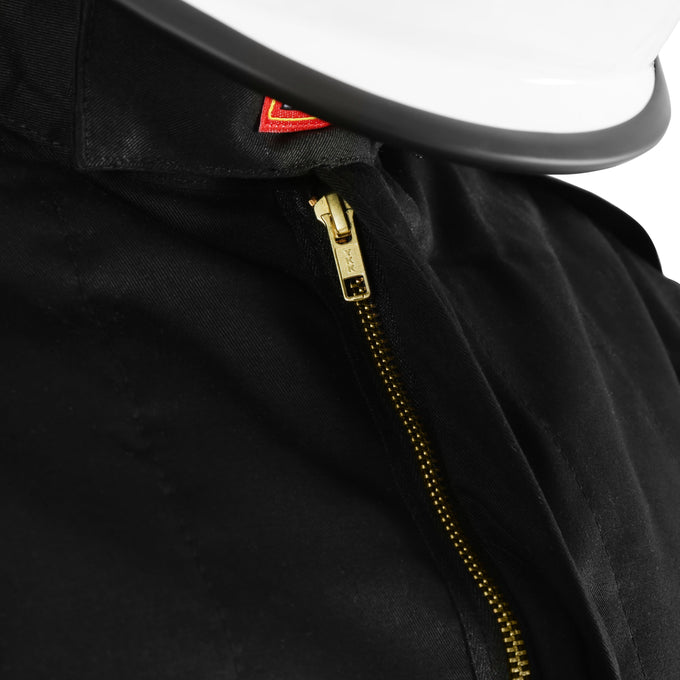 Multi Layer Fire Suit Jacket Black - Medium<br>Universal