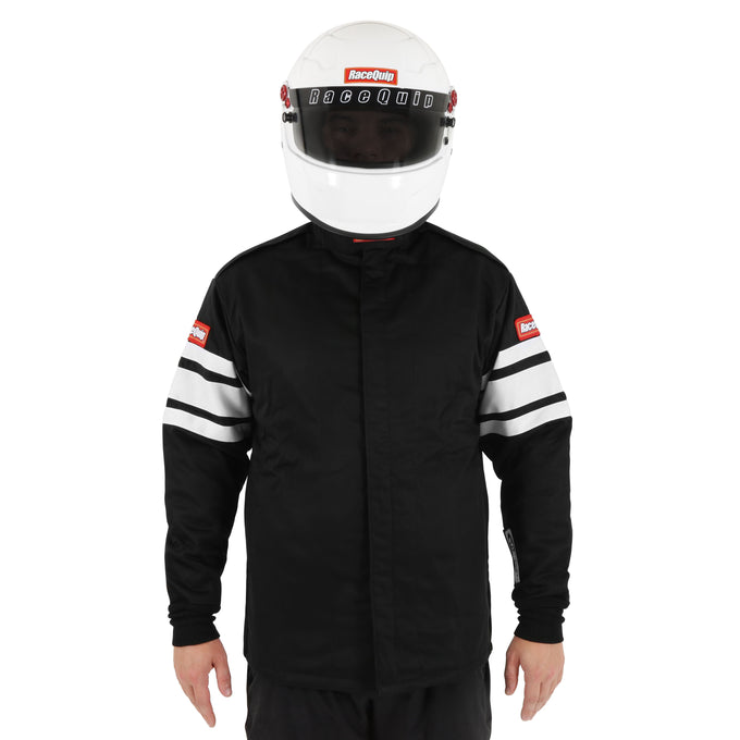 Multi Layer Fire Suit Jacket Black - Large<br>Universal