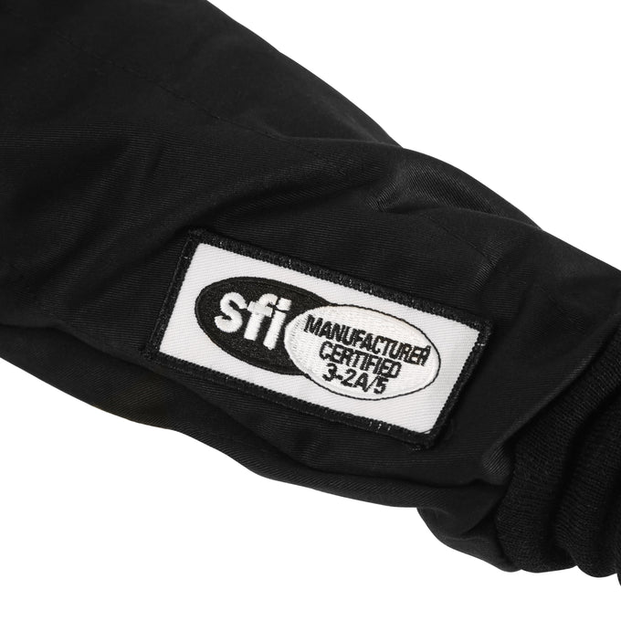 Multi Layer Fire Suit Jacket Black - 2XL<br>Universal