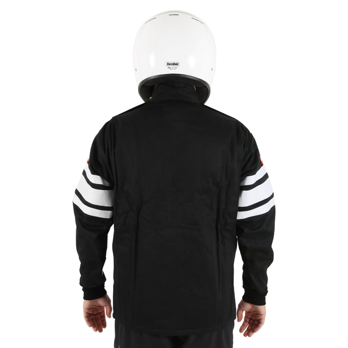 Multi Layer Fire Suit Jacket Black - 2XL<br>Universal