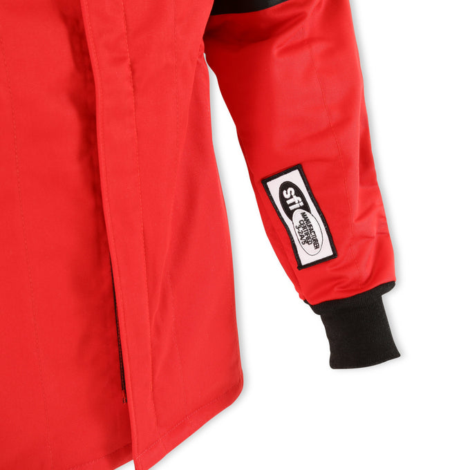 Multi Layer Fire Suit Jacket Red - Medium<br>Universal