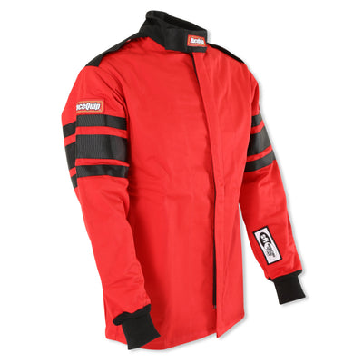 Multi Layer Fire Suit Jacket Red - 2XL<br>Universal