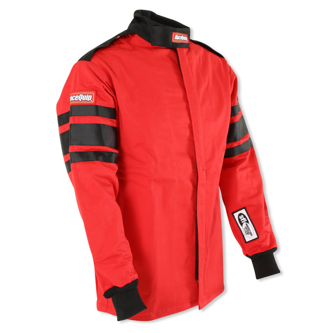 Multi Layer Fire Suit Jacket Red - 2XL<br>Universal