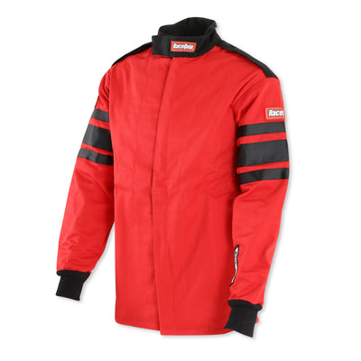 Multi Layer Fire Suit Jacket Red - 2XL<br>Universal