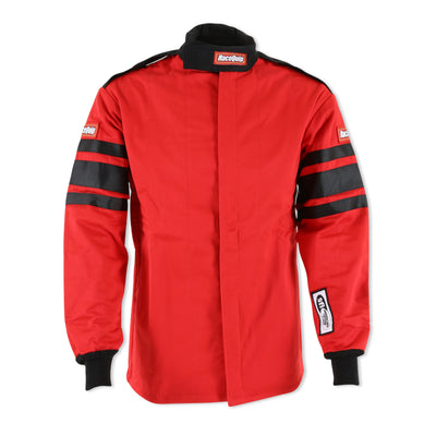 Multi Layer Fire Suit Jacket Red - 3XL<br>Universal