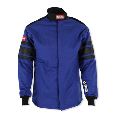 Multi Layer Fire Suit Jacket Blue - Medium<br>Universal