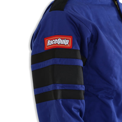 Multi Layer Fire Suit Jacket Blue - Large<br>Universal