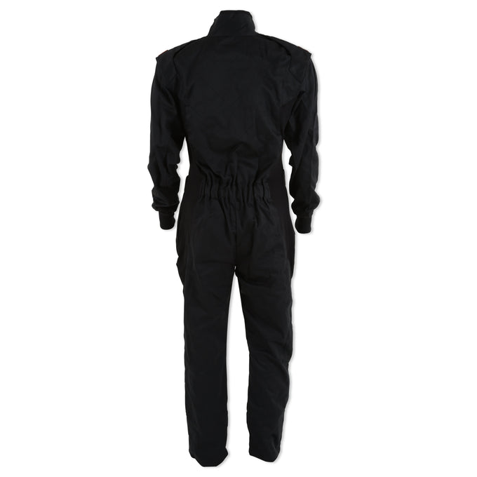 One Piece Single Layer Fire Suit Black - 3XL<br>Universal