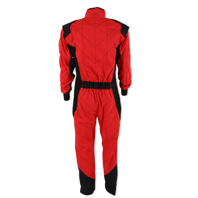 One Piece Single Layer Fire Suit Red - Medium<br>Universal