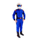 One Piece Single Layer Fire Suit Blue - XL<br>Universal