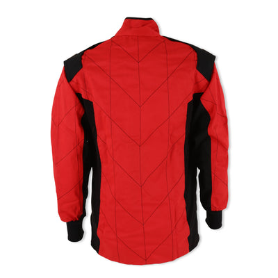 Single Layer Fire Suit Jacket Red - 3XL<br>Universal