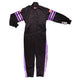One Piece Single Layer Fire Suit w/Purple Stripes - XXS<br>Universal