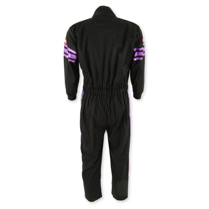 One Piece Single Layer Fire Suit w/Purple Stripes - XXS<br>Universal