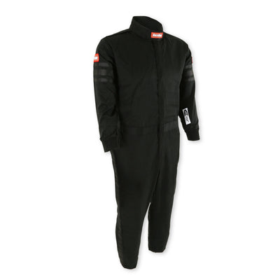 One Piece Single Layer Fire Suit w/Black Stripes - XL<br>Universal