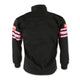 Single Layer Fire Suit Jacket Black w/Pink Stripes - L<br>Universal