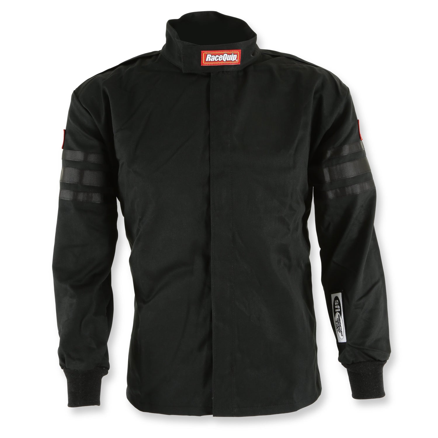 Single Layer Fire Suit Jacket w/Black Stripes - 2XL<br>Universal