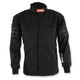 Single Layer Fire Suit Jacket w/Black Stripes - 2XL<br>Universal