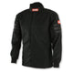 Single Layer Fire Suit Jacket w/Black Stripes - 2XL<br>Universal