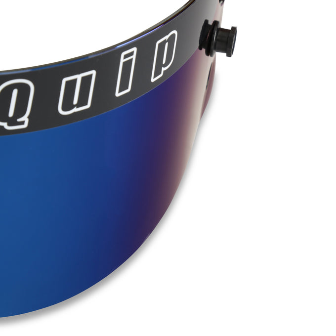 Helmet Face Shield - Fits PRO-Series Model Helmets<br>Blue Iridium
