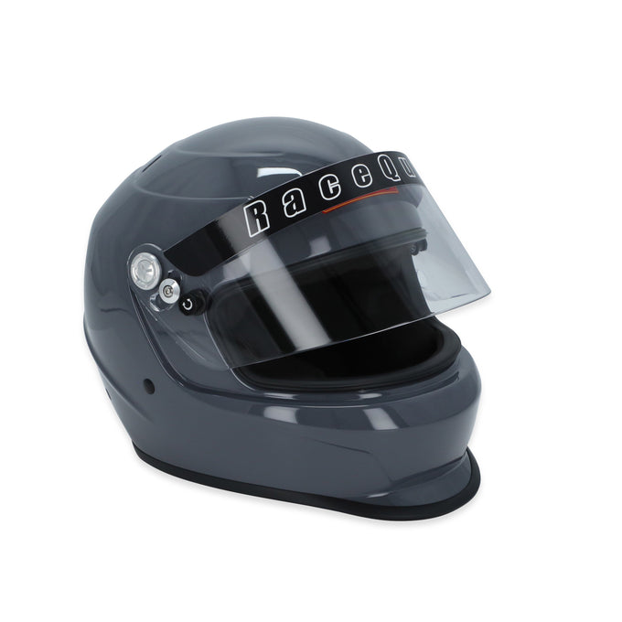 Pro Youth Full-Face Helmet Gloss Steel - Youth<br>Universal