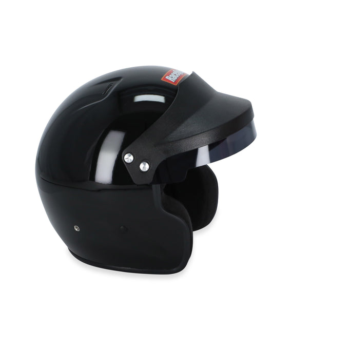 OF25 Open Face Helmet Gloss Black - X-Large<br>Universal