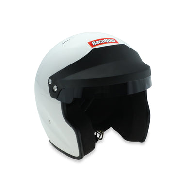 OF25 Open Face Helmet Gloss White - Small<br>Universal