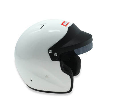 OF25 Open Face Helmet Gloss White - Small<br>Universal
