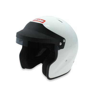 OF25 Open Face Helmet Gloss White - Medium<br>Universal