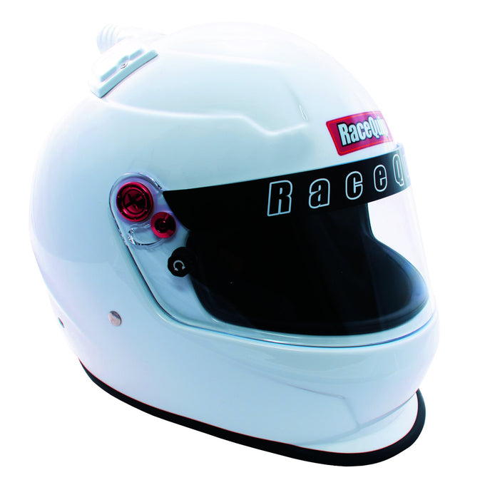 PRO20 Top Air Full Face Helmet Gloss White - Medium<br>Universal