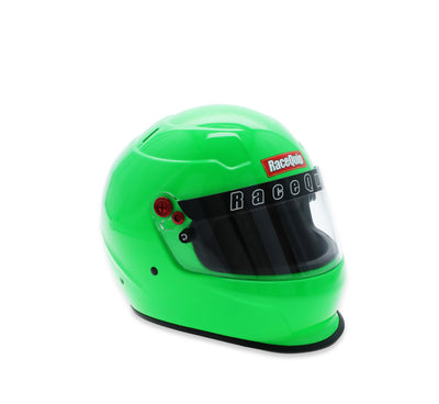 PRO25 Full Face Helmet Flo Green - Medium<br>Universal