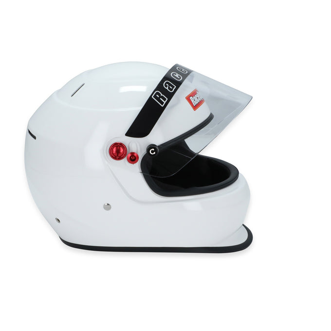 PRO20 Side Air Full Face Helmet Gloss White - Medium<br>Universal