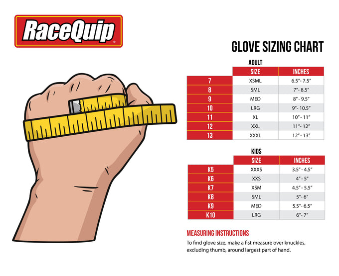 SFI 3.3/5 Black Short Gauntlet Nomex Race Gloves - S<br>Universal