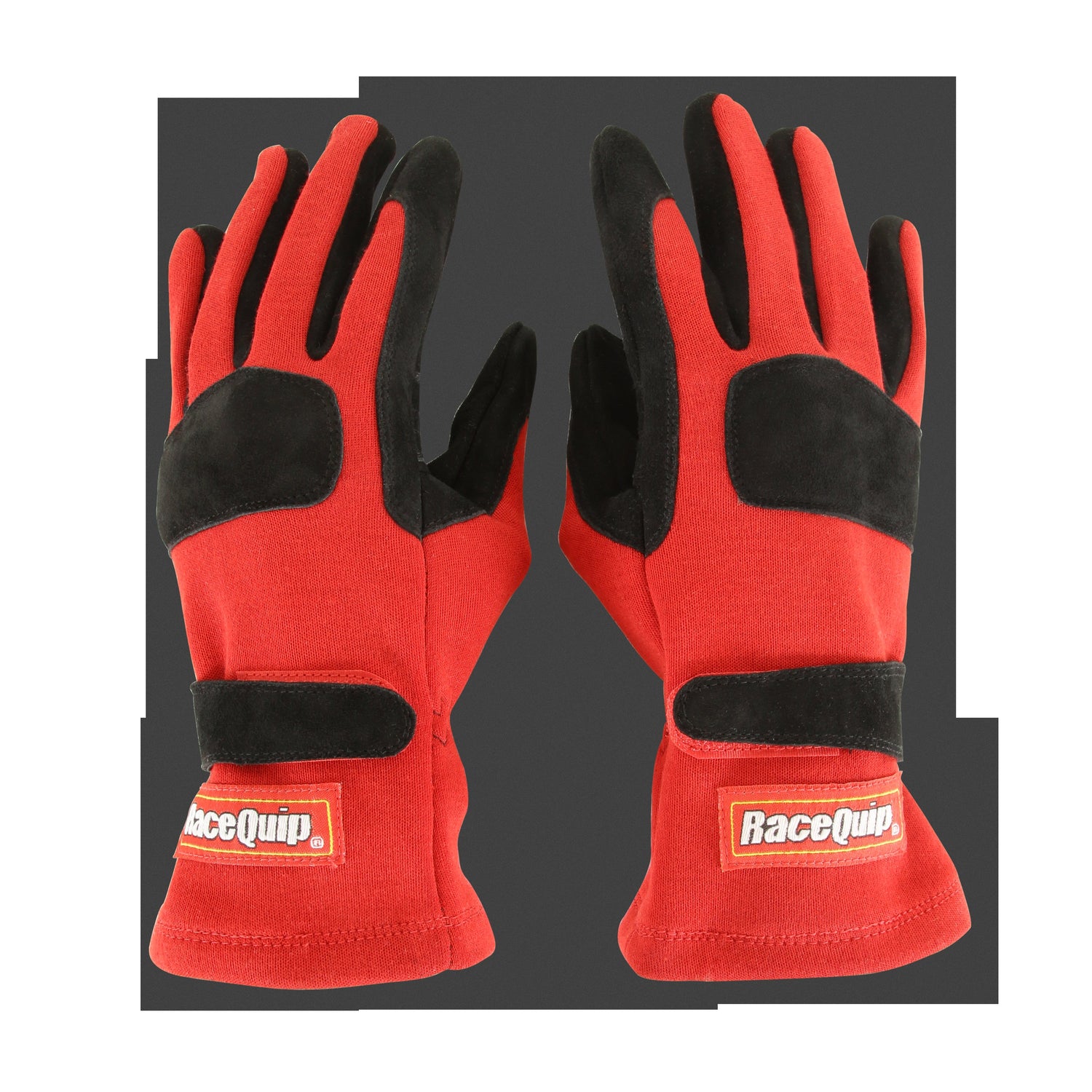 SFI 3.3/5 Red/Black Short Gauntlet Race Gloves - Small<br>Universal