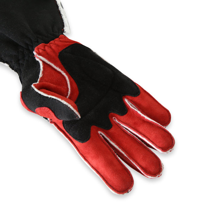 SFI 3.3/5 Red/Black Outseam Long Gauntlet Gloves - S<br>Universal