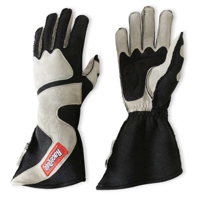 SFI 3.3/5 Black/Gray Outseam Long Gauntlet Gloves S<br>Universal