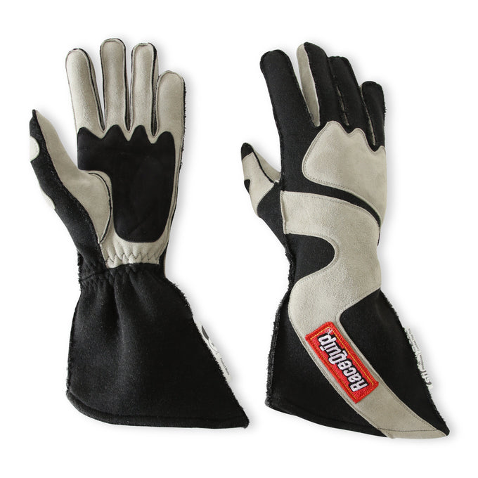 SFI 3.3/5 Black/Gray Outseam Long Gauntlet Gloves S<br>Universal