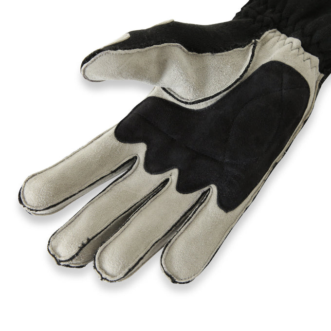 SFI 3.3/5 Black/Gray Outseam Long Gauntlet Gloves - L<br>Universal