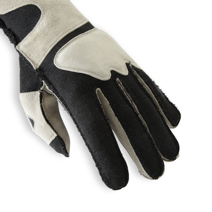SFI 3.3/5 Black/Gray Outseam Long Gauntlet Gloves - L<br>Universal