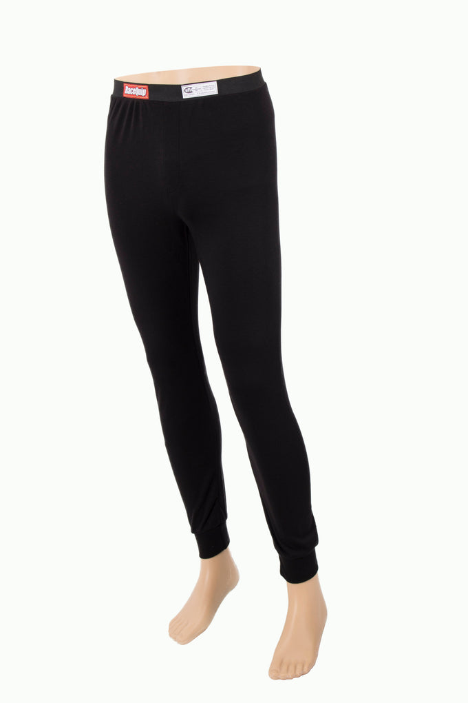 SFI3.3 Base Layers Fire Retardant Pants Black - XL<br>Universal