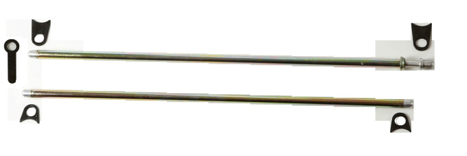 Window Net Mounting Kit<br>26.5 in. Round Top Bar - 25.5 in. Round Bottom Bar
