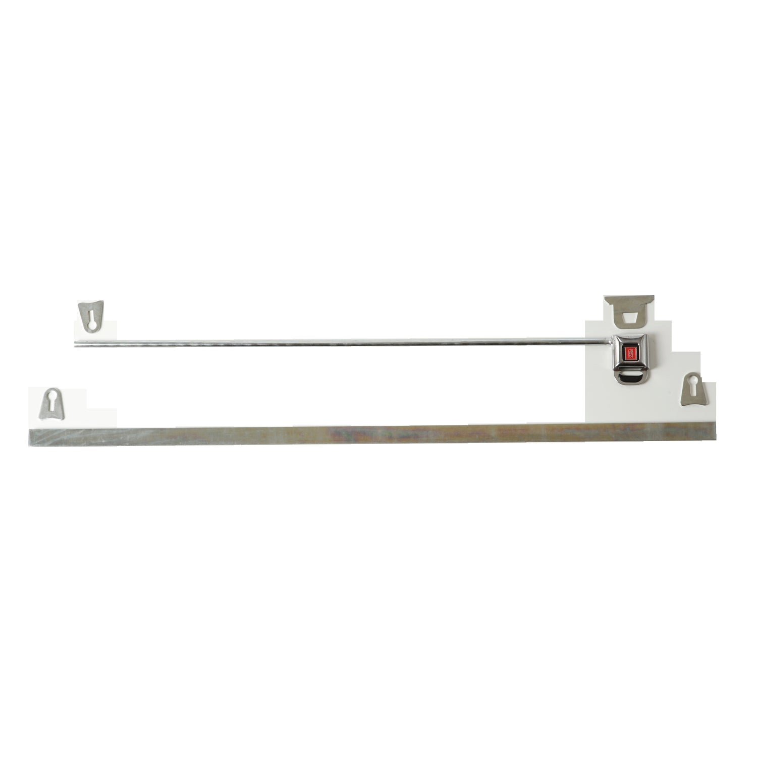 Window Net Mounting Kit<br>30 in. Round Top Bar - 35 in. Flat Bottom Bar
