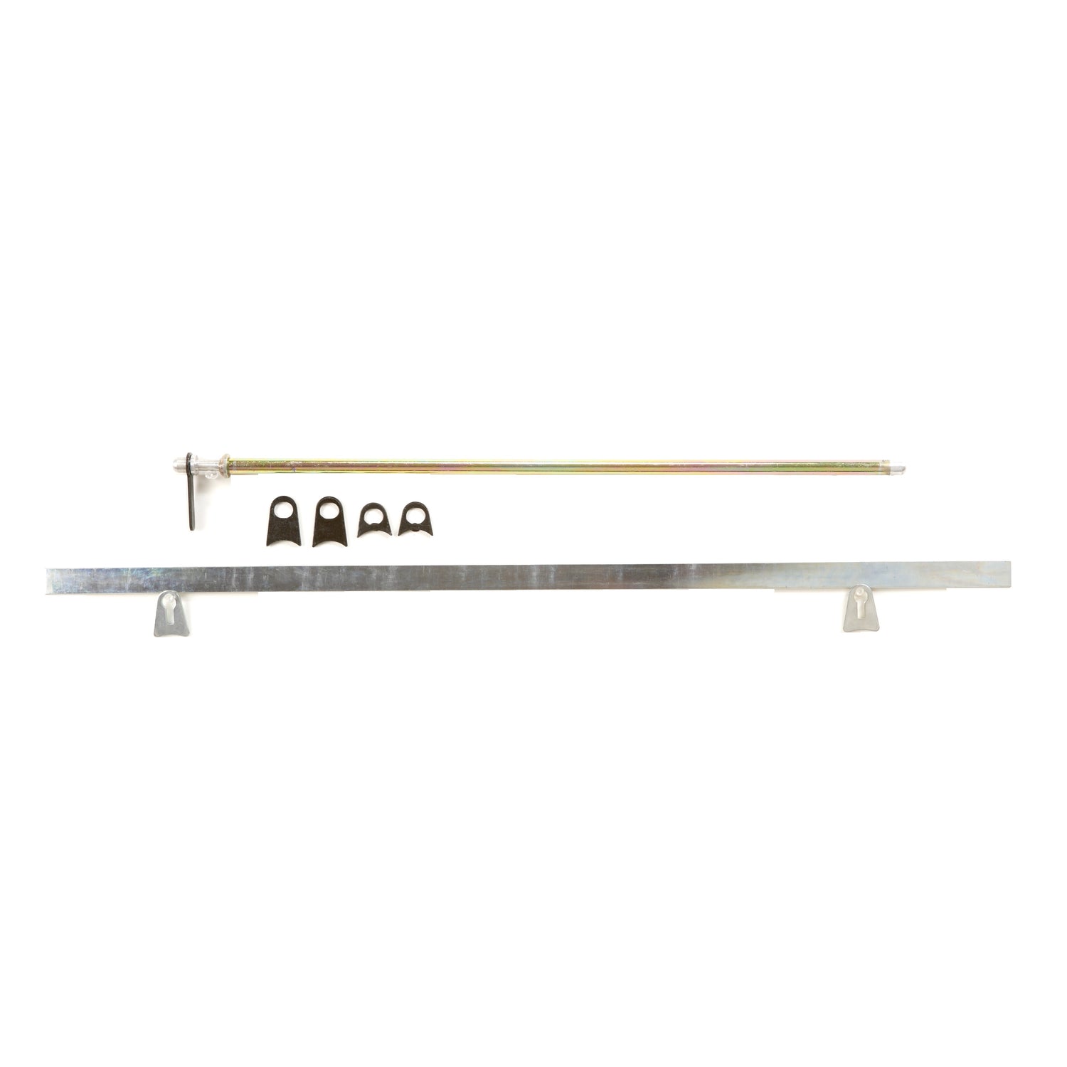 Window Net Mounting Kit<br>26.5 in. Round Top Bar - 35 in. Flat Bottom Bar