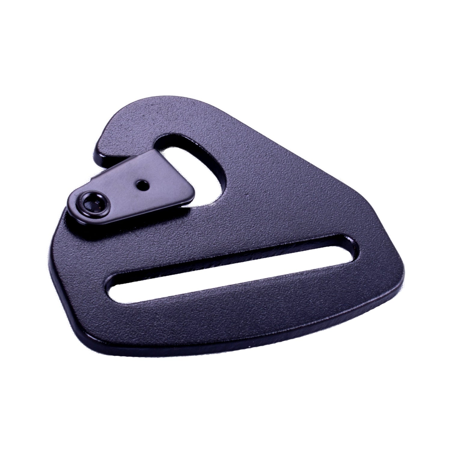Seat Belt Mounting Hardware - Snap Hook End<br>Black - 2 in.