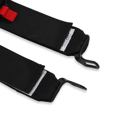 Latch & Link 5 Point Harness Set<br>Black - 3 in. Lap and Shoulder - 2 in. Sub