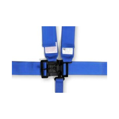 Latch & Link 5 Point Harness Set Blue<br>3 in. Lap and Shoulder - 2 in. Sub